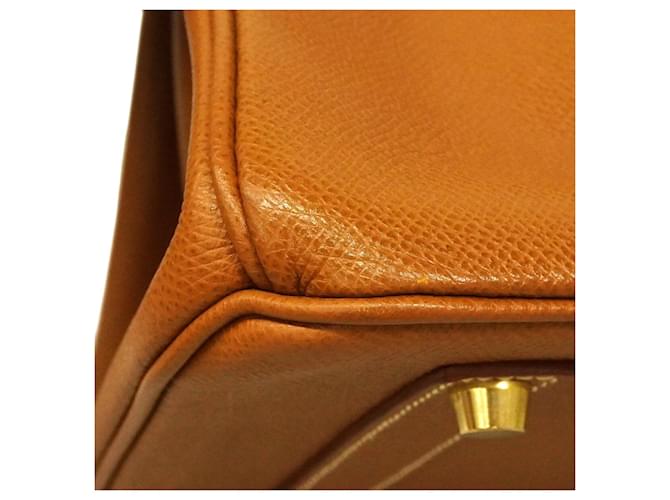Hermès Borsa Hermes Birkin 35 D'oro - vista 6