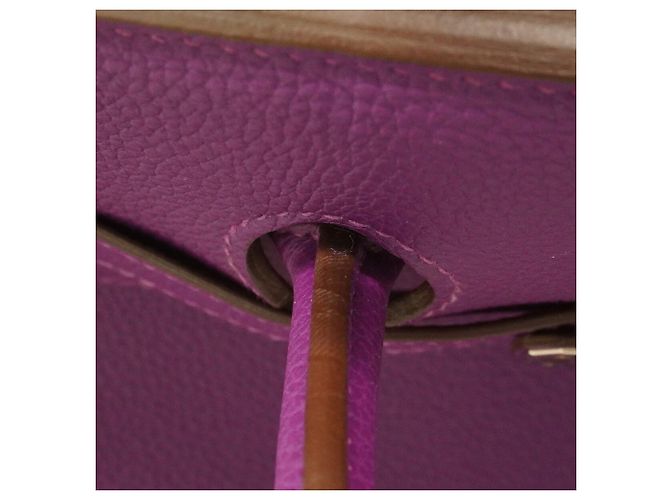 Hermès Borsa Hermes Birkin 35 Togo Anemone - vista 6