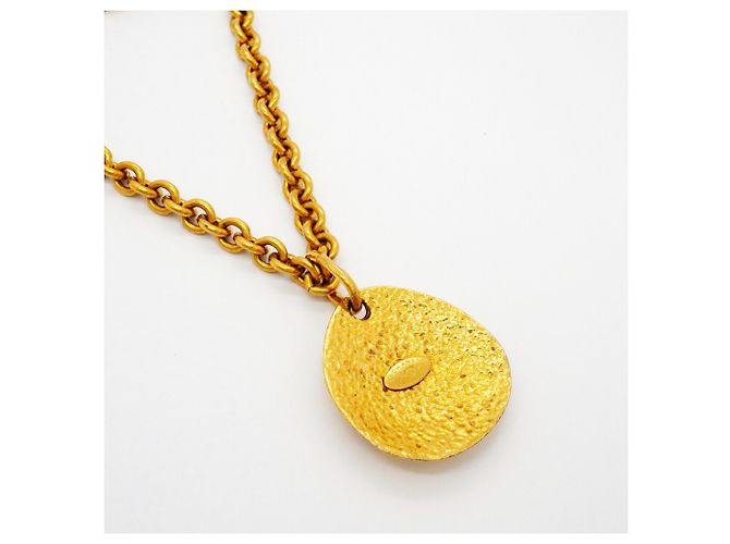 Collana Chanel placcata oro D'oro - vista 2