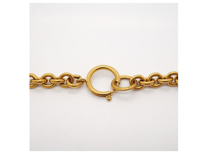 Collana Chanel placcata oro D'oro - vista 4