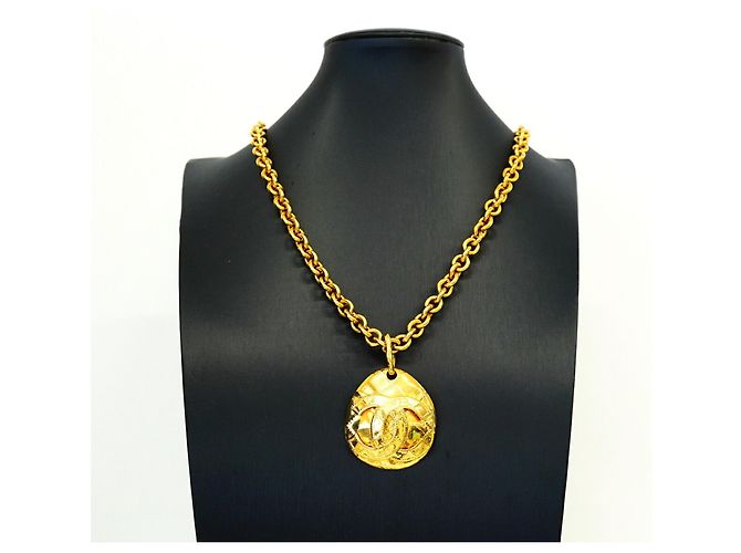 Collana Chanel placcata oro D'oro - vista 6