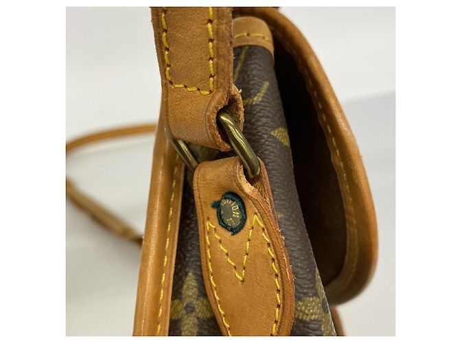 Borsa a tracolla Louis Vuitton Monogram Gibeciere PM Marrone - vista 10