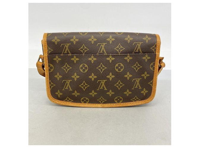 Borsa a tracolla Louis Vuitton Monogram Gibeciere PM Marrone - vista 11