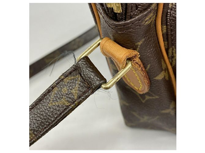 Borsa a tracolla Louis Vuitton Monogram Amazon Marrone - vista 7