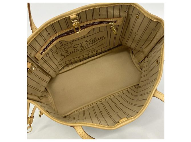 Borsa Tote Louis Vuitton Monogram Neverfull PM Marrone - vista 4