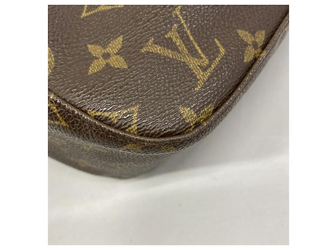 Borsa a tracolla Louis Vuitton Monogram Looping MM Marrone - vista 6
