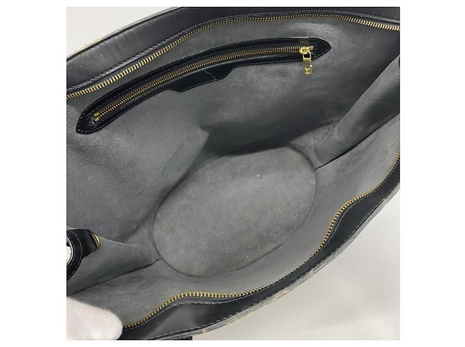 Borsa a tracolla Louis Vuitton Epi Saint Jacques Nero - vista 4