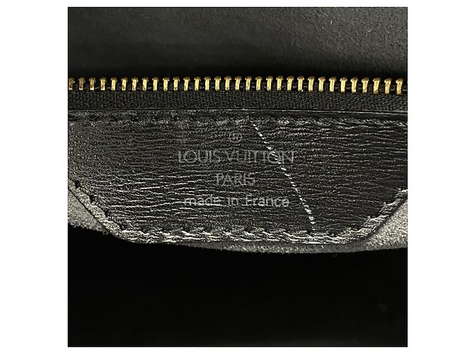 Borsa a tracolla Louis Vuitton Epi Saint Jacques Nero - vista 5