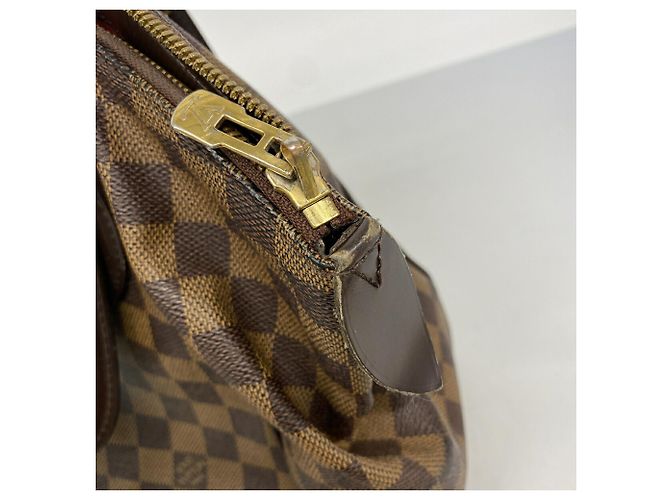 Borsa Louis Vuitton Damier Verona MM N41118 Ebene Damier ebene - vista 10