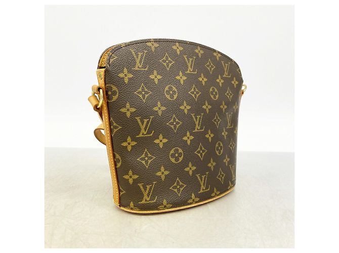 Sac à épaule Louis Vuitton Monogram Druot Marron - vue 2