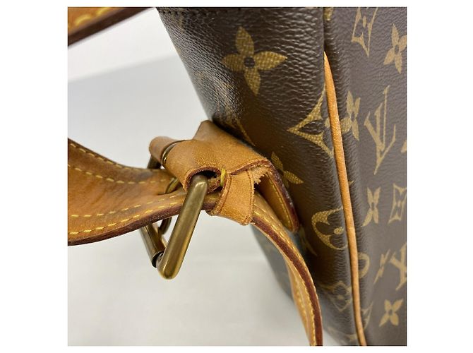 Borsa a tracolla Louis Vuitton Monogram Vivacite GM Marrone - vista 8