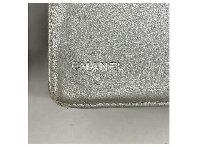 Cartera larga Chanel de piel de cordero negra Negro - vista 4