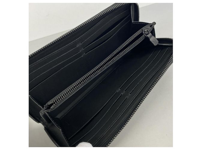 Louis Vuitton Monogram Shadow Zippy Wallet Black - view 3