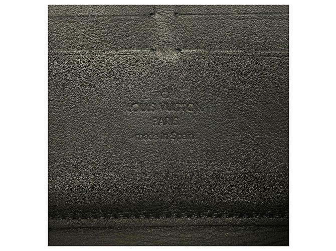 Louis Vuitton Monogram Shadow Zippy Wallet Black - view 4