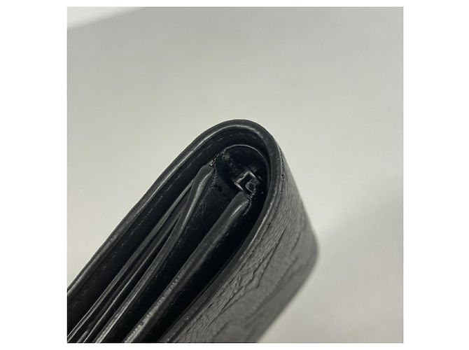 Louis Vuitton Tri-fold Wallet in Black - view 5