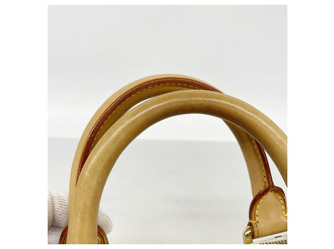Borsa a mano Louis Vuitton Alma Monogram Multicolor M92647 Blanc Bianco - vista 7