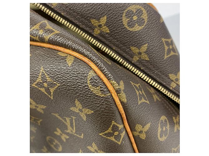 Borsa Louis Vuitton Monogram Deauville Marrone - vista 10