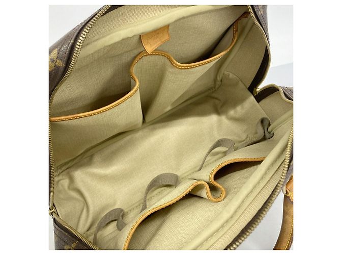 Borsa Louis Vuitton Monogram Deauville Marrone - vista 4