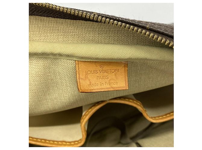 Borsa Louis Vuitton Monogram Deauville Marrone - vista 5
