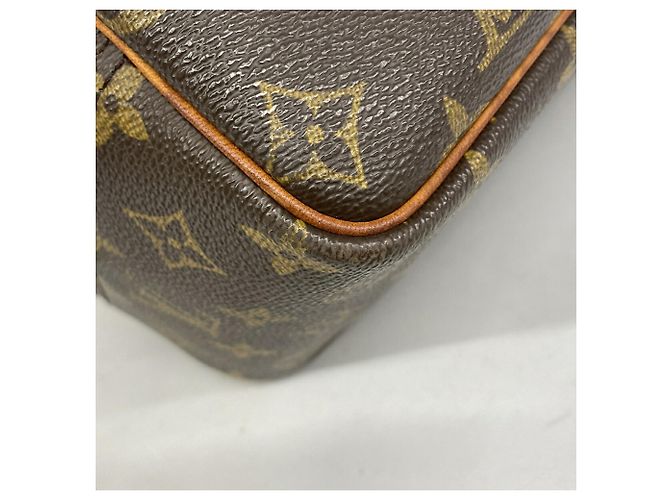 Borsa Louis Vuitton Monogram Deauville Marrone - vista 6
