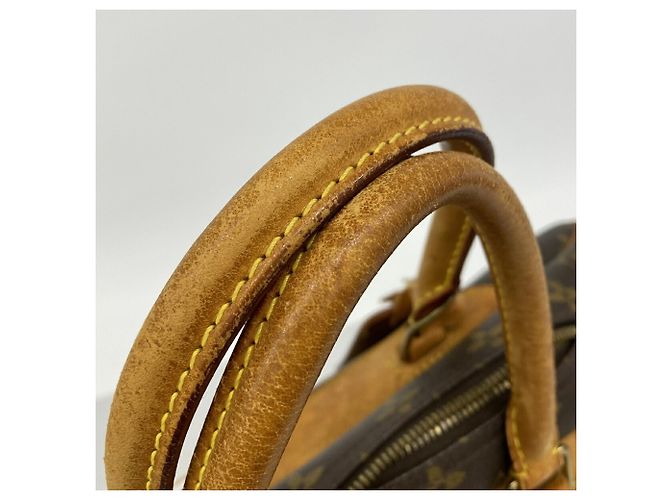 Borsa Louis Vuitton Monogram Deauville Marrone - vista 7