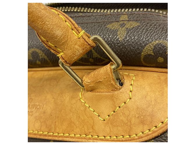 Borsa Louis Vuitton Monogram Deauville Marrone - vista 8