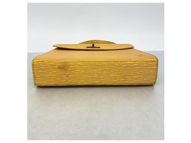 Borsa Louis Vuitton Epi Malzerbes Giallo - vista 3