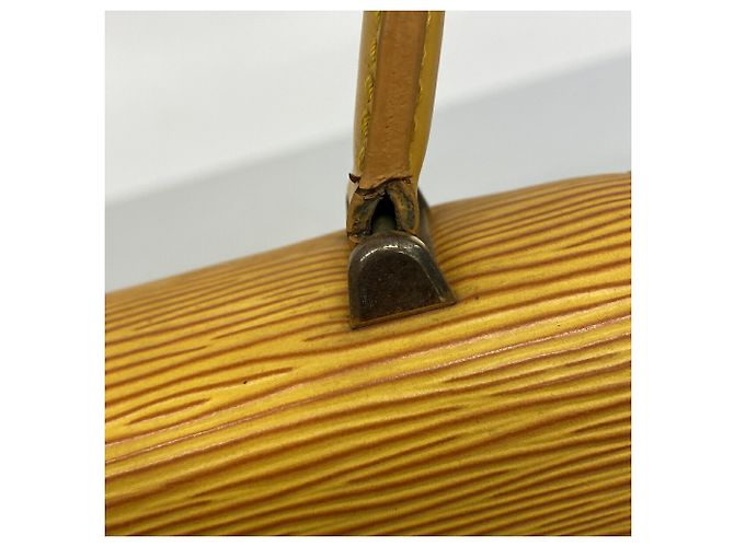 Borsa Louis Vuitton Epi Malzerbes Giallo - vista 7