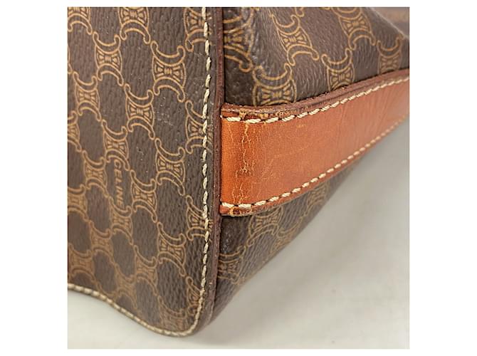 Céline Borsa Tote Celine Macadam Marrone - vista 7