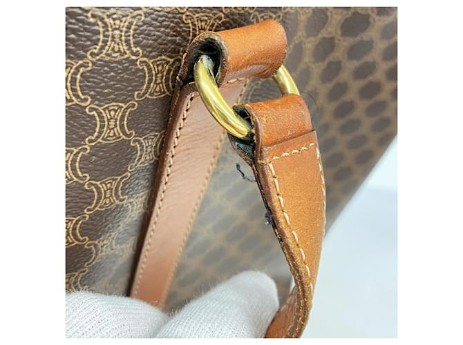 Céline Borsa Tote Celine Macadam Marrone - vista 9