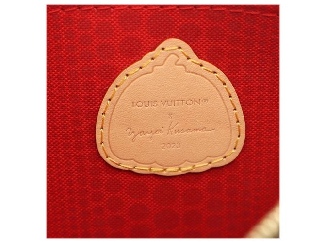 Louis Vuitton x Yayoi Kusama Multi Pochette Accessoires Marrone Multicolore - vista 4