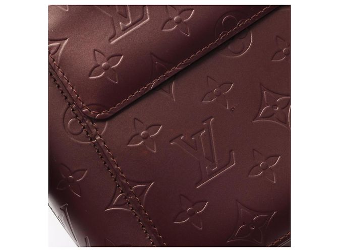 Borsa a tracolla Louis Vuitton Alston Monogram Mat Violet Porpora - vista 10