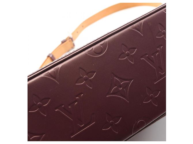 Borsa a tracolla Louis Vuitton Alston Monogram Mat Violet Porpora - vista 13