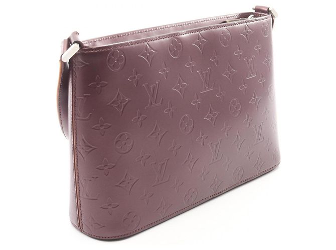 Borsa a tracolla Louis Vuitton Alston Monogram Mat Violet Porpora - vista 2