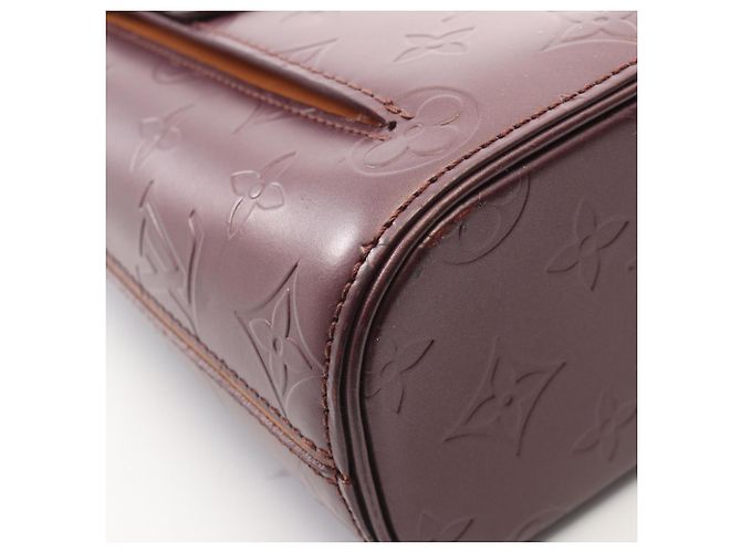 Borsa a tracolla Louis Vuitton Alston Monogram Mat Violet Porpora - vista 9