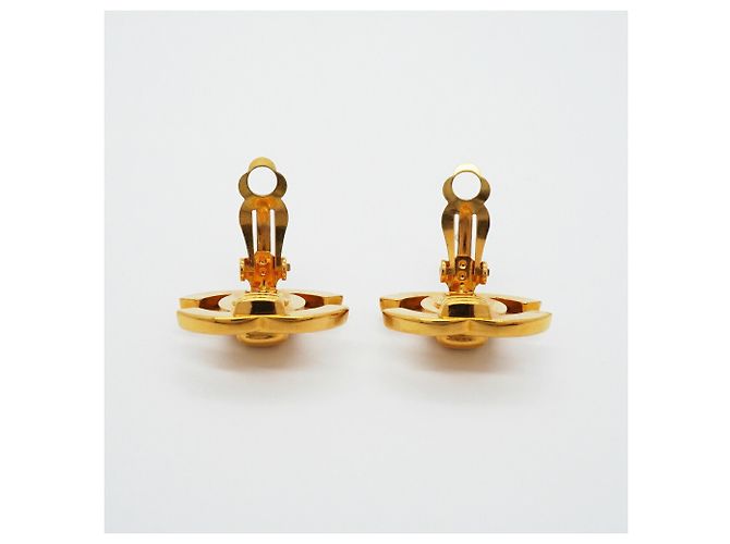 Orecchini a clip Chanel placcati oro D'oro - vista 6