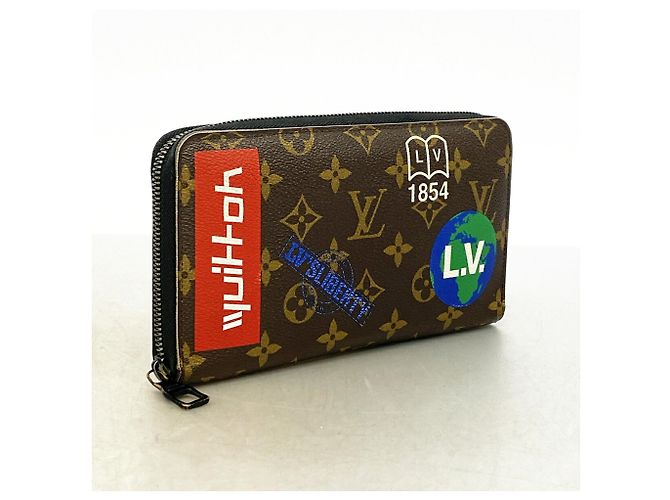 Zippy Carteira longa Louis Vuitton castanha Marrom - vista 2