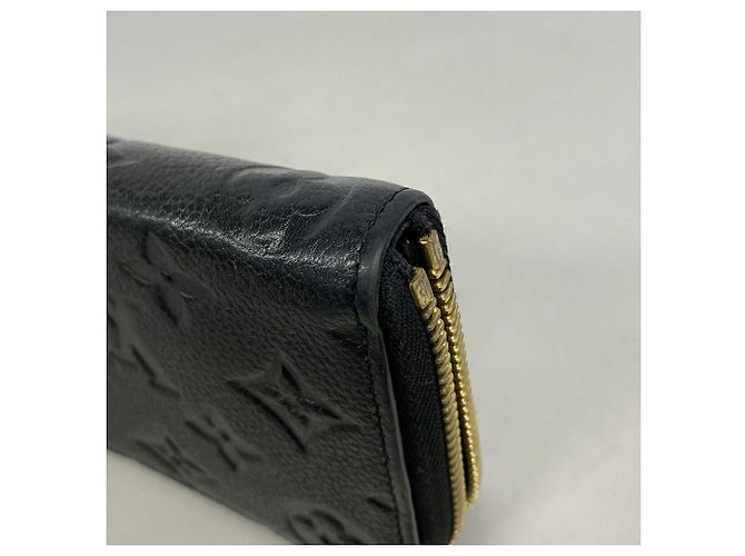 Louis Vuitton Monogram Empreinte Portefeuille Clemence Long Wallet Nero - vista 5