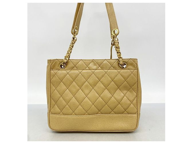 Borsa a tracolla Chanel Matelassé Beige - vista 10