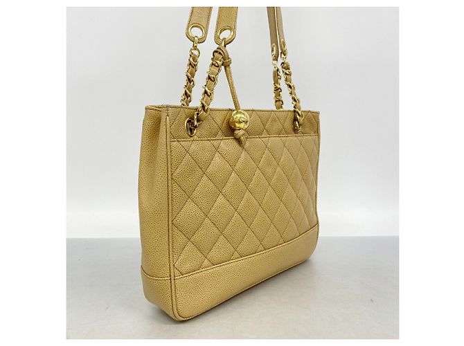 Borsa a tracolla Chanel Matelassé Beige - vista 2
