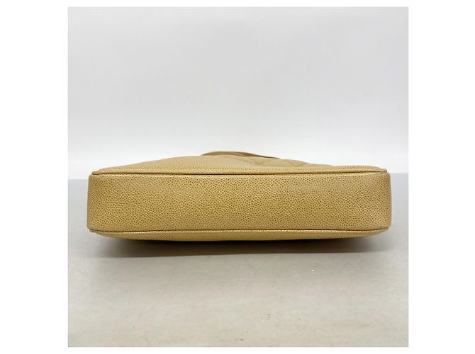 Borsa a tracolla Chanel Matelassé Beige - vista 3