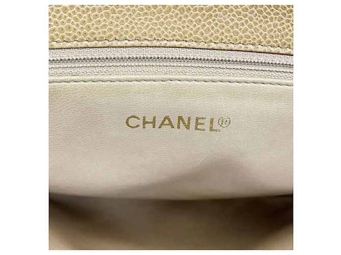 Borsa a tracolla Chanel Matelassé Beige - vista 5