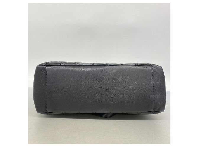Borsa Tote Chanel in pelle di vitello martellata nera Nero - vista 3
