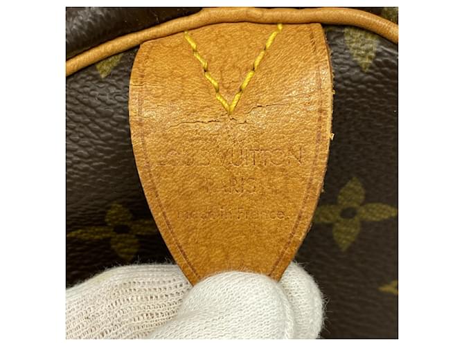 Louis Vuitton Boston Monogram Keepall 50 Marrone - vista 5