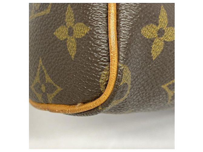 Borsa a mano Louis Vuitton Monogram Mini Speedy Marrone - vista 6
