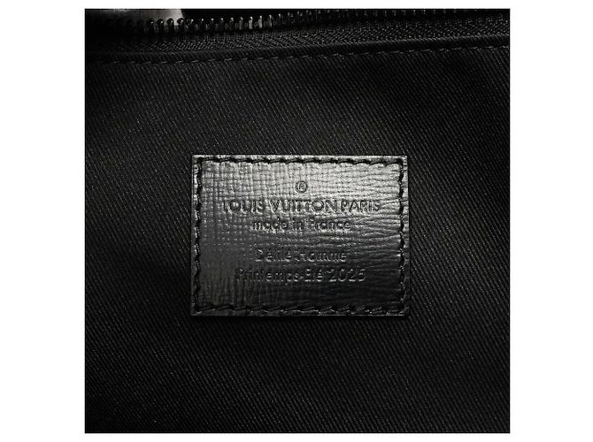 Louis Vuitton LV Packaging Shopper Tote MM M28309 Noir Nero - vista 5