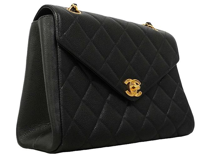 Borsa a tracolla Chanel Matelassé Nero - vista 2