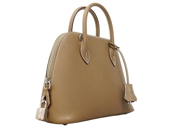 Hermès Borsa Hermes Bolide 1923 Taupe - vista 2