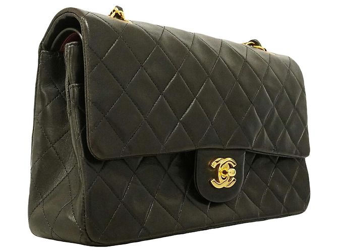 Timeless Borsa a tracolla Chanel Matelassé Nero - vista 2