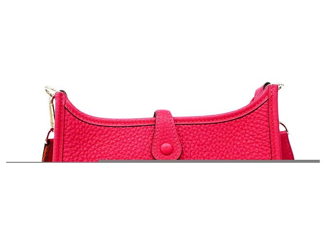 Hermès Borsa a tracolla Hermes Evelyne TPM Rosa - vista 9
